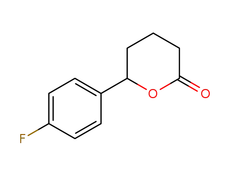 6-(4-fluorophenyl)tetrahydro-2H-pyran-2-one