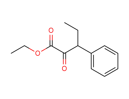 Molecular Structure of 651719-73-2 (Benzenepropanoic acid, b-ethyl-a-oxo-, ethyl ester)