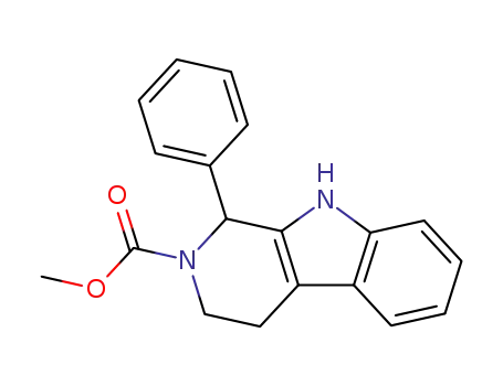 2H-Pyrido[3,4-b]indole-2-carboxylic acid, 1,3,4,9-tetrahydro-1-phenyl-,
methyl ester