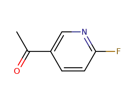 Molecular Structure of 84331-14-6 (Ethanone, 1-(6-fluoro-3-pyridinyl)- (9CI))