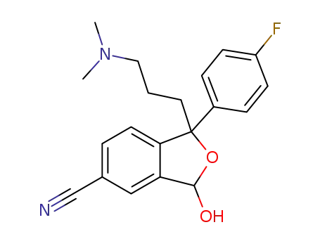 Molecular Structure of 411221-53-9 (3-Hydroxy CitalopraM)