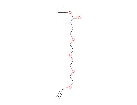 tert-butyl N-[2-[2-[2-(2-prop-2-ynoxyethoxy)ethoxy]ethoxy]ethyl]carbamate