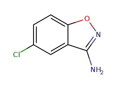 Molecular Structure of 73498-24-5 (5-CHLOROBENZO[D]ISOXAZOL-3-YLAMINE)
