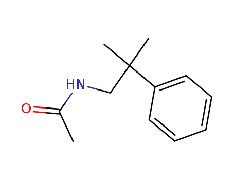 Molecular Structure of 33617-83-3 (N-(2-methyl-2-phenylpropyl)acetamide)