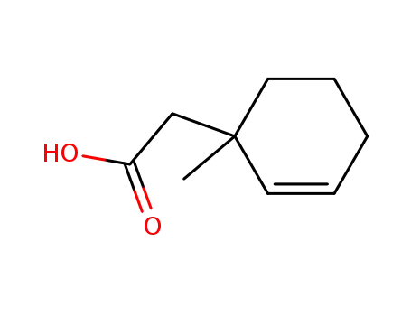 2-Cyclohexene-1-acetic acid, 1-methyl-