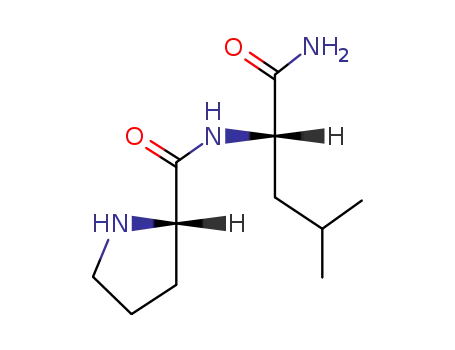 Molecular Structure of 60016-92-4 (L-Leucinamide, L-prolyl-)