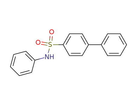 Molecular Structure of 109135-65-1 ([1,1'-Biphenyl]-4-sulfonamide, N-phenyl-)