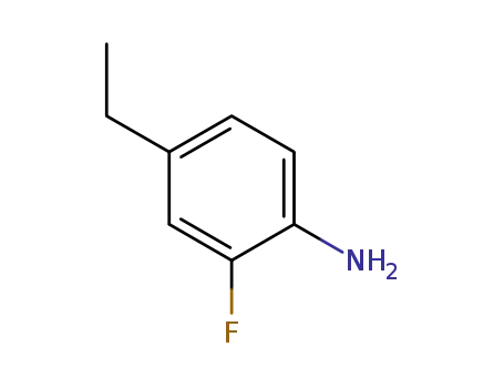 Molecular Structure of 821791-69-9 (4-ethyl-2-fluoroaniline)