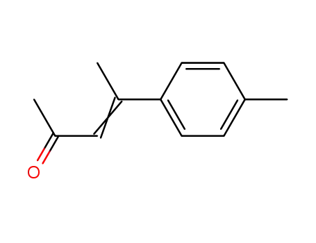 Molecular Structure of 36238-22-9 (3-Penten-2-one, 4-(4-methylphenyl)-)