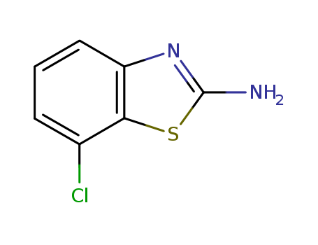 2-Benzothiazolamine,7-chloro-(9CI)