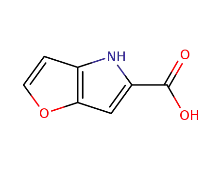 Molecular Structure of 67268-37-5 (4H-Furo[3,2-b]pyrrole-5-carboxylic acid)