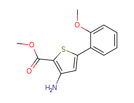 메틸 3-aMino-5- (2- 메 톡시 페닐) 티 오펜 -2- 카르 복실 레이트