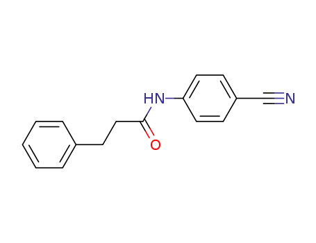 N-(4-cyanophenyl)-3-phenylpropanamide