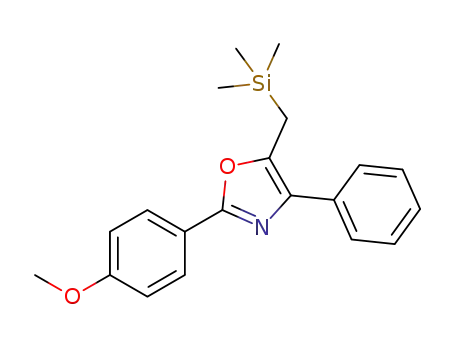 2-(4-methoxyphenyl)-4-phenyl-5-((trimethylsilyl)methyl)oxazole