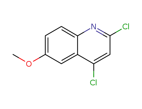 Molecular Structure of 70049-46-6 (2,4-DICHLORO-6-METHOXYQUINOLINE)