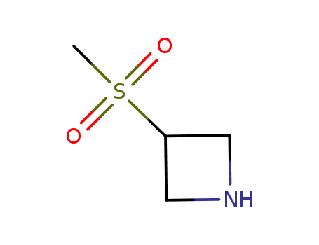 Molecular Structure of 935668-43-2 (3-Methanesulfonyl-azetidine)