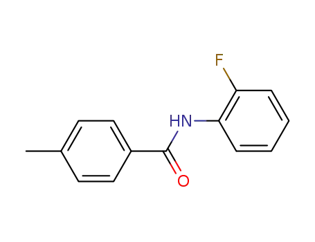 N- (2- 플루오로 페닐) -4- 메틸 벤자 미드, 97 %