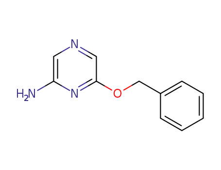 Molecular Structure of 126993-72-4 (6-(BENZYLOXY)PYRAZIN-2-AMINE)