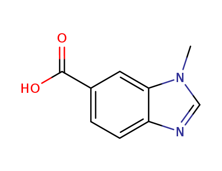 1H-Benzimidazole-6-carboxylicacid,1-methyl-(9CI)
