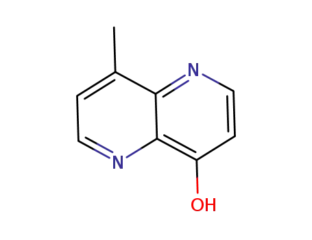 Molecular Structure of 1099792-23-0 (4-Hydroxy-8-methyl-1,5-naphthyridine)