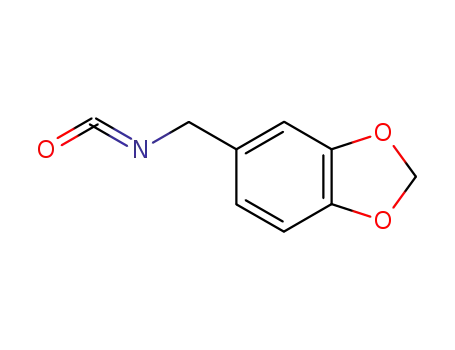 Molecular Structure of 71217-46-4 (5-(ISOCYANATOMETHYL)-1,3-BENZODIOXOLE)