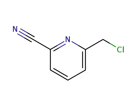 Molecular Structure of 135450-23-6 (6-Chloromethyl-2-cyanopyridine)
