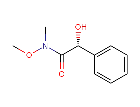 (R)-(-)-N-methyl-N-methoxy(2-hydroxy-2-phenyl)acetamide