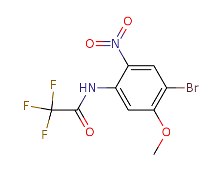 N-(4-bromo-5-methoxy-2-nitrophenyl)-2,2,2-trifluoroacetamide