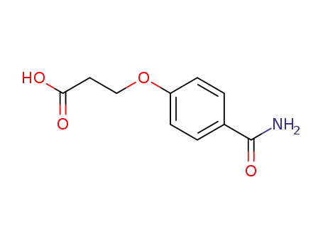 3-(4-Carbamoylphenoxy)propanoic acid