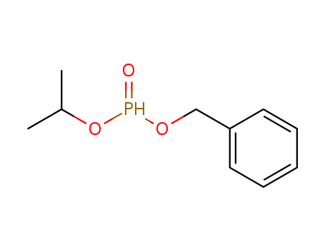 Molecular Structure of 53148-25-7 (Phosphonic acid, 1-methylethyl phenylmethyl ester)