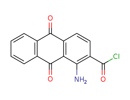 2-Anthracenecarbonylchloride, 1-amino-9,10-dihydro-9,10-dioxo- cas  6470-88-8