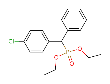 diethyl <(4-chlorophenyl) phenylmethyl> phosphonate