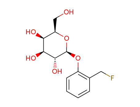 Molecular Structure of 161767-40-4 (2-(fluoromethyl)phenyl alpha-D-glucopyranoside)