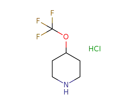 Molecular Structure of 1612172-50-5 (4-(trifluoromethoxy)piperidine hydrochloride)