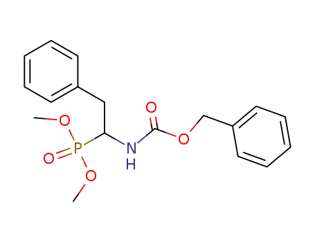 dimethyl 1-benzyloxycarbonylamino-2-phenylethyl phosphonate