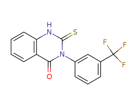 4(1H)-Quinazolinone,2,3-dihydro-2-thioxo-3-[3-(trifluoromethyl)phenyl]- cas  81066-86-6