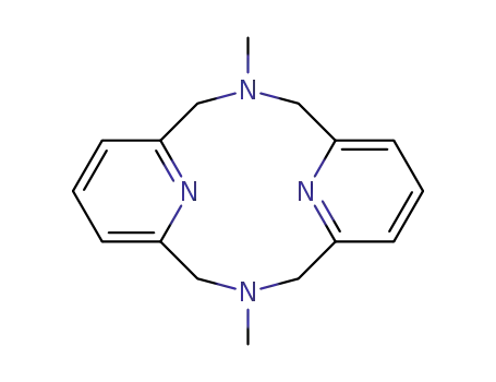 Molecular Structure of 115078-45-0 (3,1-dimethyl-3,11,17,18-tetraazatricyclo[11.3.1.1(5,9)]octadeca-1<sup>(17)</sup>,5<sup>(18)</sup>,6,8,13,15-hexaene)