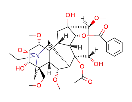 Molecular Structure of 124584-06-1 (aconitine oxynitride)