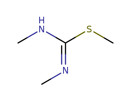 Carbamimidothioic acid,N,N'-dimethyl-, methyl ester cas  2986-23-4