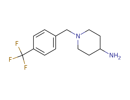 1-[4-(Trifluoromethyl)benzyl]piperidin-4-amine