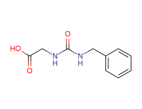 Molecular Structure of 34582-41-7 ({[(BENZYLAMINO)CARBONYL]AMINO}ACETIC ACID)