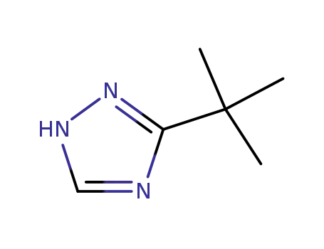 Molecular Structure of 96440-78-7 (3-tert-butyl-1H-1,2,4-triazole)