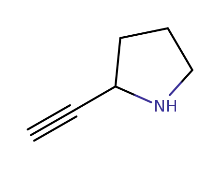 Molecular Structure of 853304-19-5 (Pyrrolidine, 2-ethynyl-)