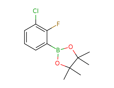2-(3-Chloro-2-fluorophenyl)-4,4,5,5-tetramethyl-1,3,2-dioxaborolane