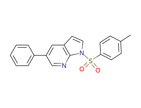 5-phenyl-1-(p-tolylsulfonyl)pyrrolo[2,3-b]pyridine