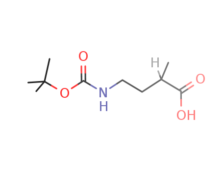 rac-4-([(tert-butoxy)carbonyl]amino)-2-methylbutanoic acid
