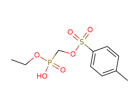 Molecular Structure of 161760-03-8 (Phosphonic acid, [[[(4-methylphenyl)sulfonyl]oxy]methyl]-, monoethyl
ester)