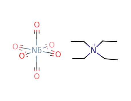 Molecular Structure of 82581-56-4 (NEt<sub>4</sub>{Nb(CO)6})