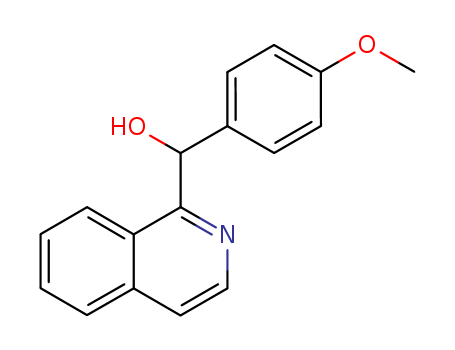 1-Isoquinolinemethanol, a-(4-methoxyphenyl)-
