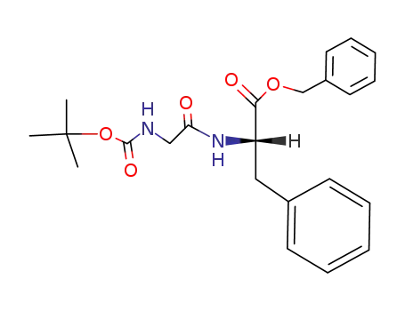 Molecular Structure of 5519-03-9 (BOC-GLY-PHE-OBZL)